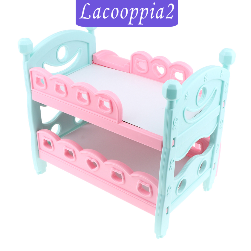 Giường Ngủ Mini Cho Nhà Búp Bê Lacooppia2