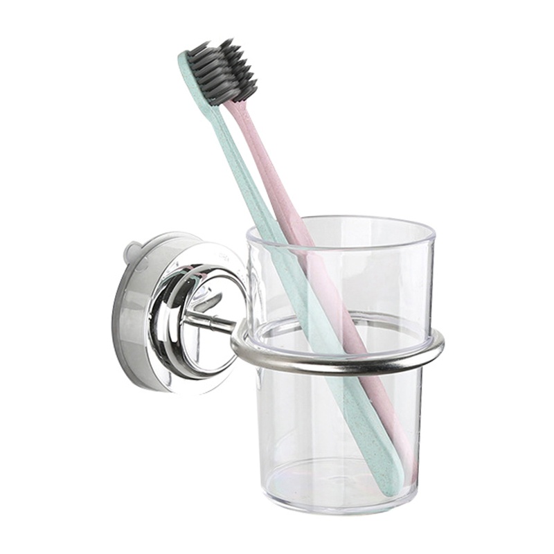 Aoto Giá Đỡ Bàn Chải Đánh Răng / Kem Đánh Răng Hít Tường Không Đục Lỗ Cho Nhà Bếp Nhà Tắm