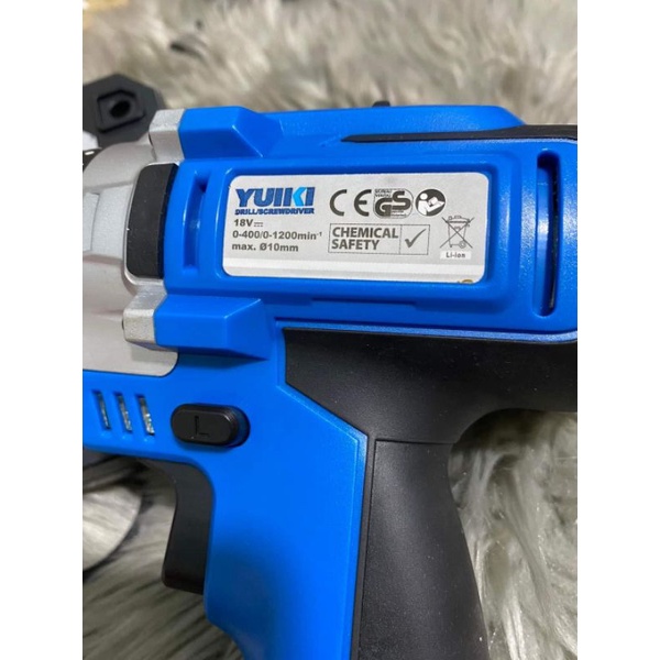 Khoan pin 3 chức năng chính hãng có chế độ búa - khoan pin YUIKI
