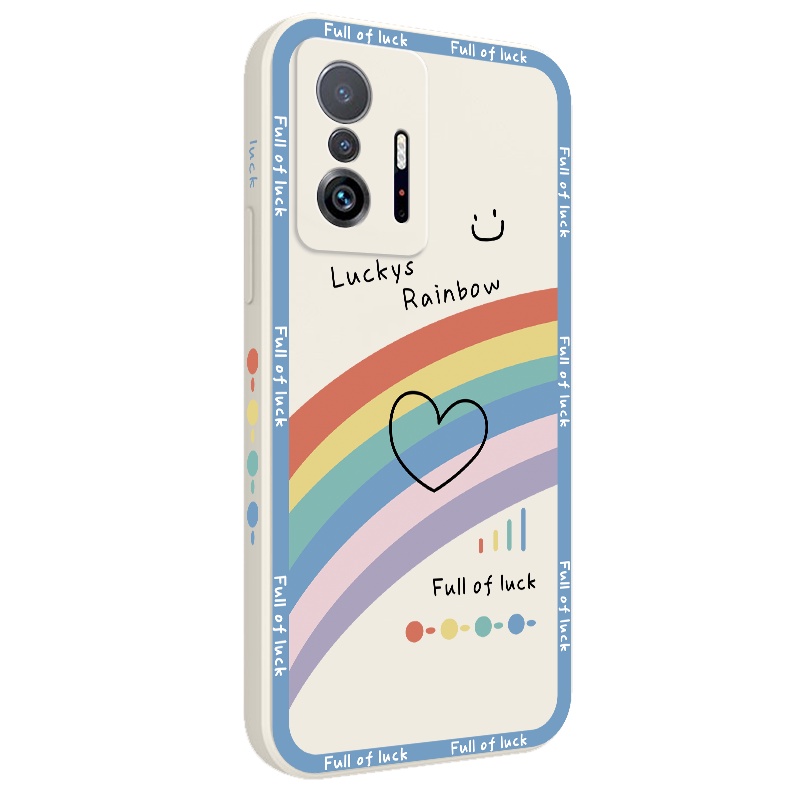 Ốp Điện Thoại Hình Cầu Vồng Cho xiaomi mi 13t 12t 11t 10t pro lite mi 9t pro