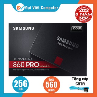 Ổ cứng ssd samsung 860 pro 256gb 2.5" sata iii