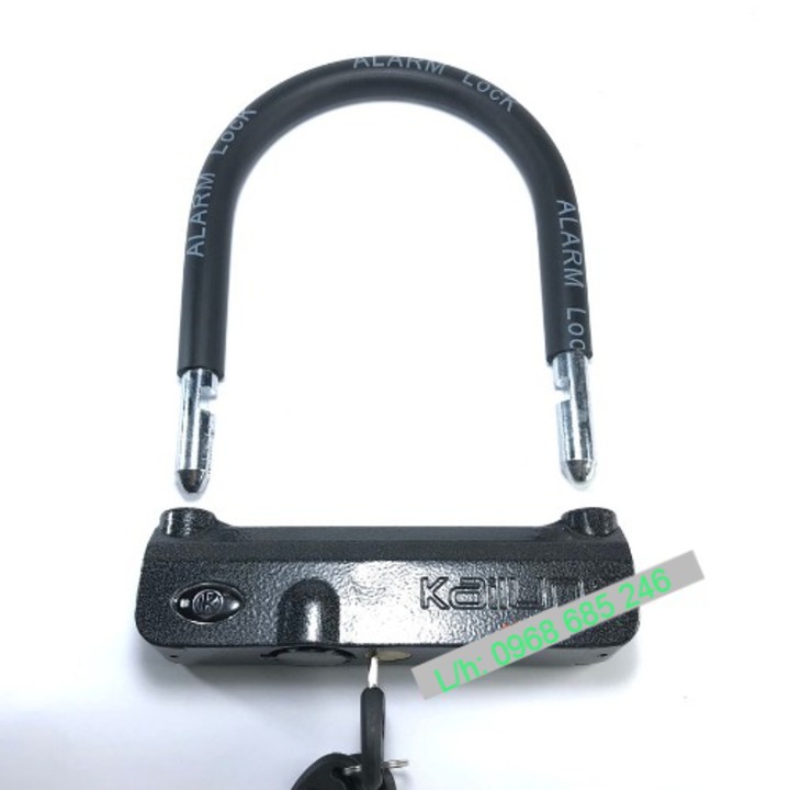 FREESHIP TOÀN QUỐC Khóa Báo Động xe máy Cao Cấp Padlock LK604