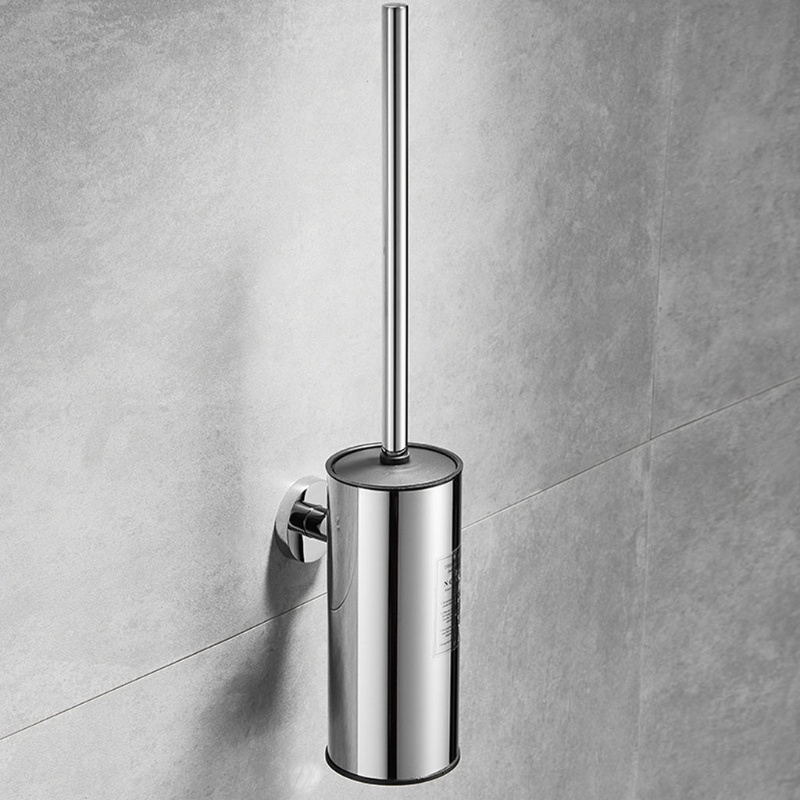 Bộ Cọ Chà Toilet Bằng Thép Không Gỉ Kèm Đế Tháo Rời