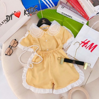 Set bộ lụa cho bé mặc nhà