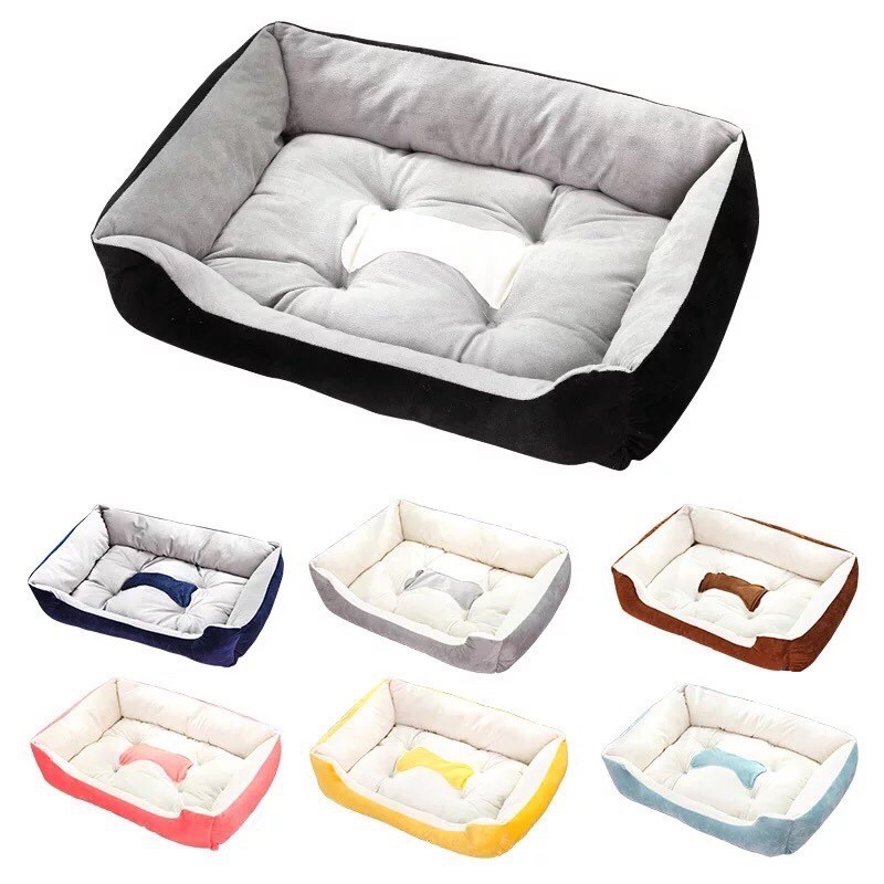 Ổ NỆM CHÓ MÈO 40*50*15cm GIƯỜNG NGỦ THÚ CƯNG