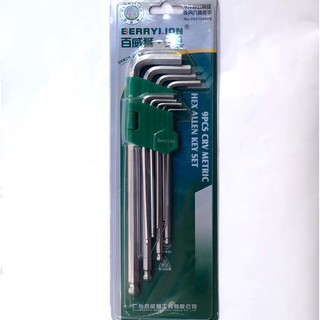 Bộ lục giác bi 9 cây (1.5mm-10mm) Berrylion