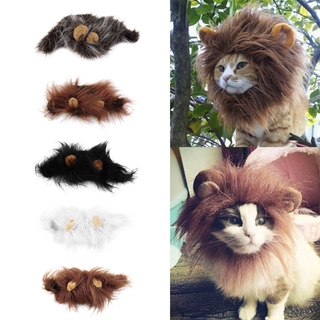 [Ưu tiên] Trang phục thú cưng Lion Mane Tóc giả cho mèo Halloween Trang phục tiệc Giáng sinh bằng tai