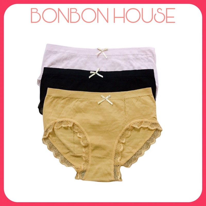 Quần Lót Nữ Cotton Nhăn Mềm Mại