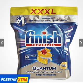 [CAO CẤP NHẤT] Viên rửa bát Finish Quantum 60 viên ( Đức )