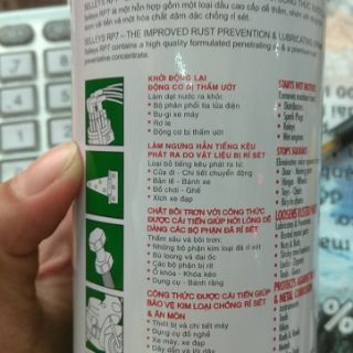 Dầu chống rỉ sét RP7