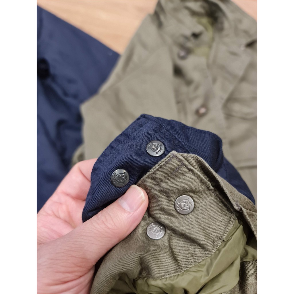 Áo khoác Sơ mi DENIM MASSIMO DUTI cao cấp 2 lớp, chất liệu vải dày dặn cá tính