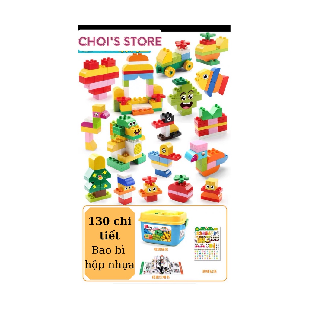 Đồ chơi lắp ghép, xếp hình thông minh cho bé, hãng FEELO cao cấp