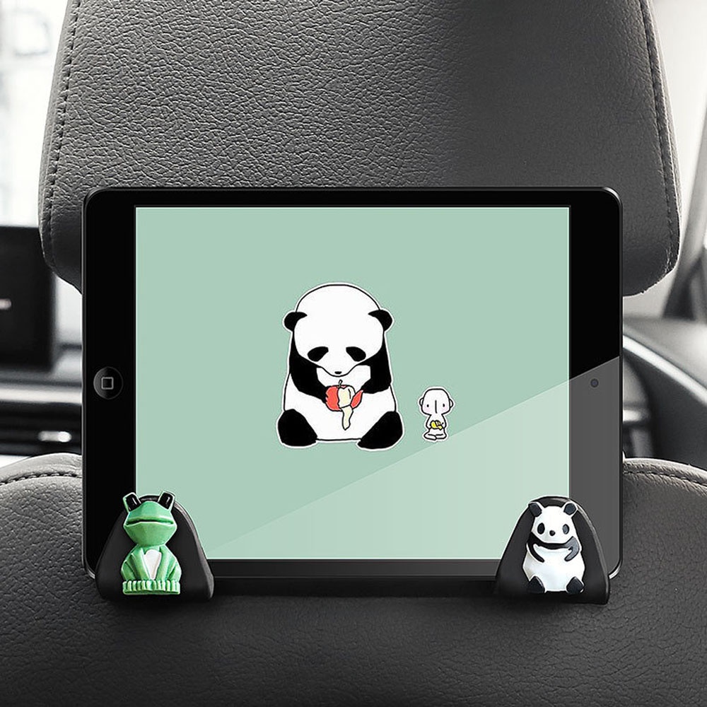 Móc treo đồ thiết kế hình động vật gắn sau ghế ngồi xe hơi chất lượng cao tiện dụng