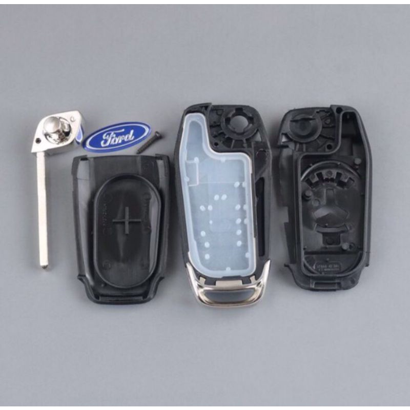 Vỏ chìa khoá độ gập xe Ford 4 NÚT