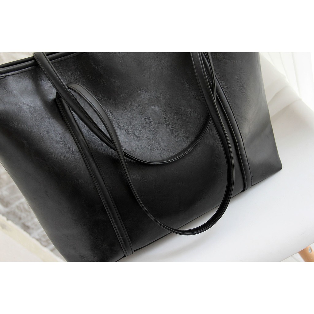 2020 New Korean Retro Trendy Female Bag Shopping Bag Simple Tote Big Bag Handbag Shoulder Bag