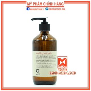 Dầu gội đầu cho da đầu nhạy cảm OWAY SOOTHING HAIR BATH 240ml chính hãng