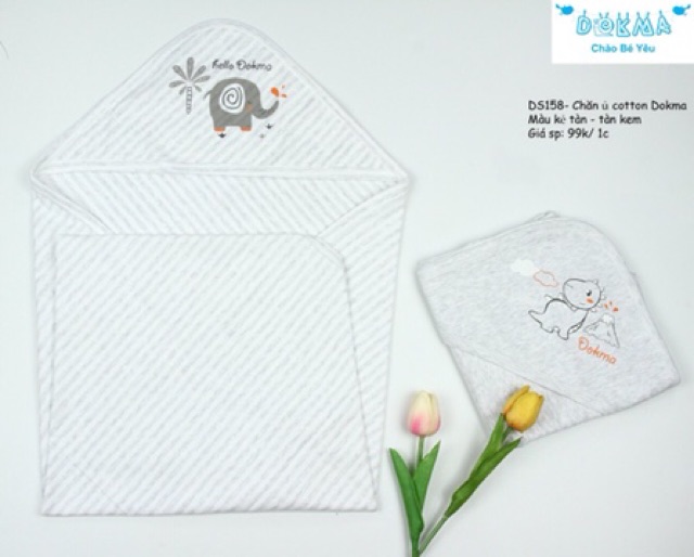 Ủ cotton sơ sinh Dokma