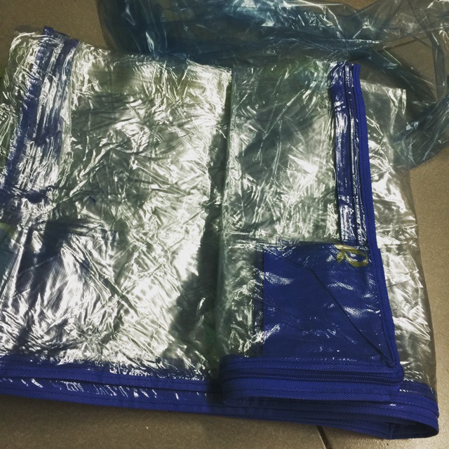 Túi đệm gấp 3 tấm PP dẻo 1m2 1m5 1m6 1m8 2m vỏ bọc cất nệm dày tối đa 9 phân túi đựng đệm cao su dẻo ZO HOME dungemishop