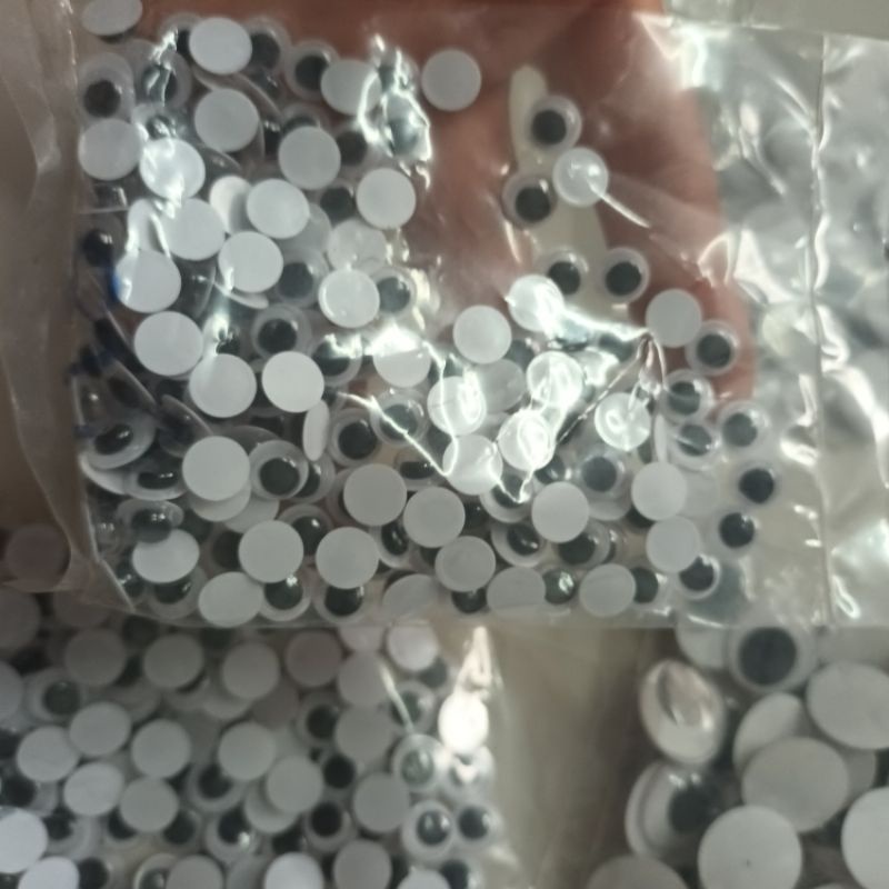 Túi 10 cặp mắt thú/mắt liếc làm handmdae