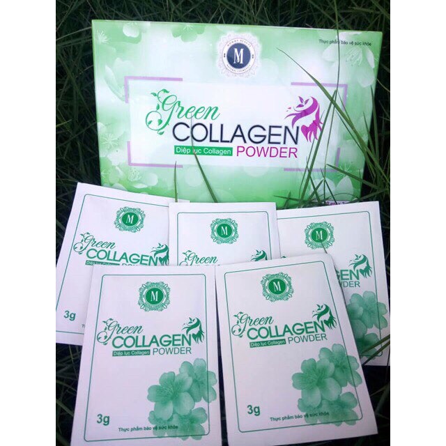 Diệp lục collagen Green