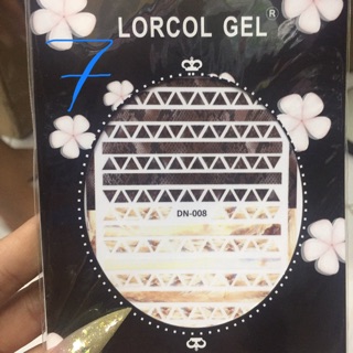 Sticker dán móng hình mèo, trăng sao, vân đá, .....