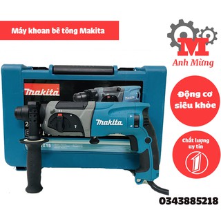 Máy khoan bê tông Makita - HR2470, bảo hành 12 tháng