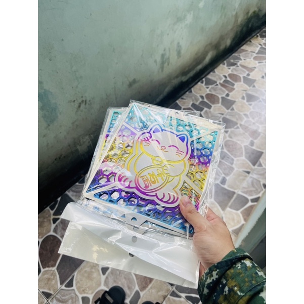 Che két nước titanium mèo thần tài loại cao cấp cho raider satria fi cực hot hiện nay