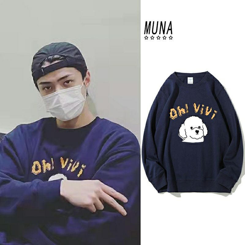[ HÀNG ORDER ]< Cheap moment Kpop - idol > Áo sweater phong cách Oh  Sehun Exo ( Vivi 🐩)