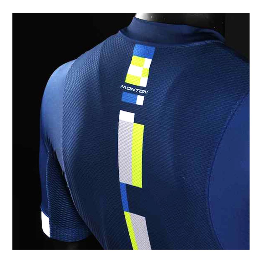 Áo đạp xe ngắn tay Monton Climbzing black yellow