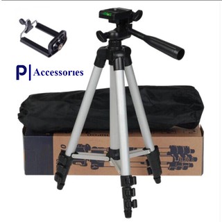 Giá Đỡ Chụp Ảnh 3 Chân Tripod Tặng Kèm Túi Đựng-Kẹp Điện Thoại