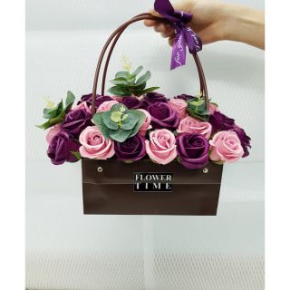 GIỎ CẮM HOA TINH TẾ - nhựa PVC