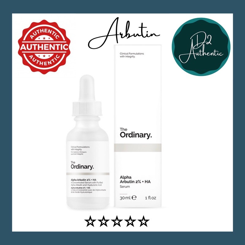[Auth-Có Bill] Serum dưỡng trắng da The Ordinary Alpha Arbutin 2% + HA