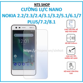 Dán cường lực dẻo bảo vệ màn hình NOKIA 2.2/2.3/2.4/3.1/3.2/5.1/6.1/7 PLUS/7.2/8.1