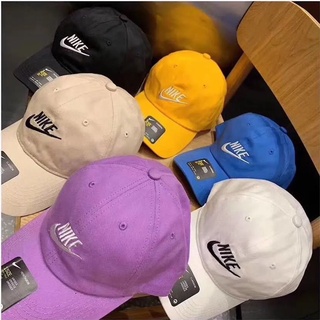 Mũ lưỡi trai Nike chất liệu canvas có thể điều chỉnh kích cỡ thời trang cho nam nữ