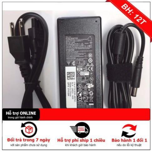 Sạc Dành Cho Laptop Dell 19.5V - 4.62A 90W (chuẩn 7.4mm x 5.0mm)