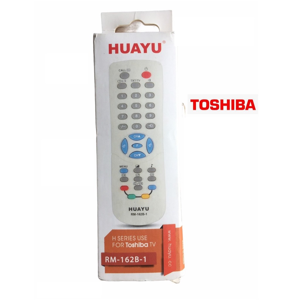 ĐIỀU KHIỂN TIVI TOSHIBA RM-162B-1 CRT CŨ DẦY KHÔNG CÓ MẠNG INTERNET -TẶNG KÈM PIN -REMOTE ĐIỀU KHIỂN TIVI TOSHIBA RM-162