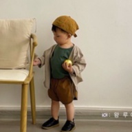 Áo thun ba lỗ Hàn Quốc cho bé trai bé gái size 80-130