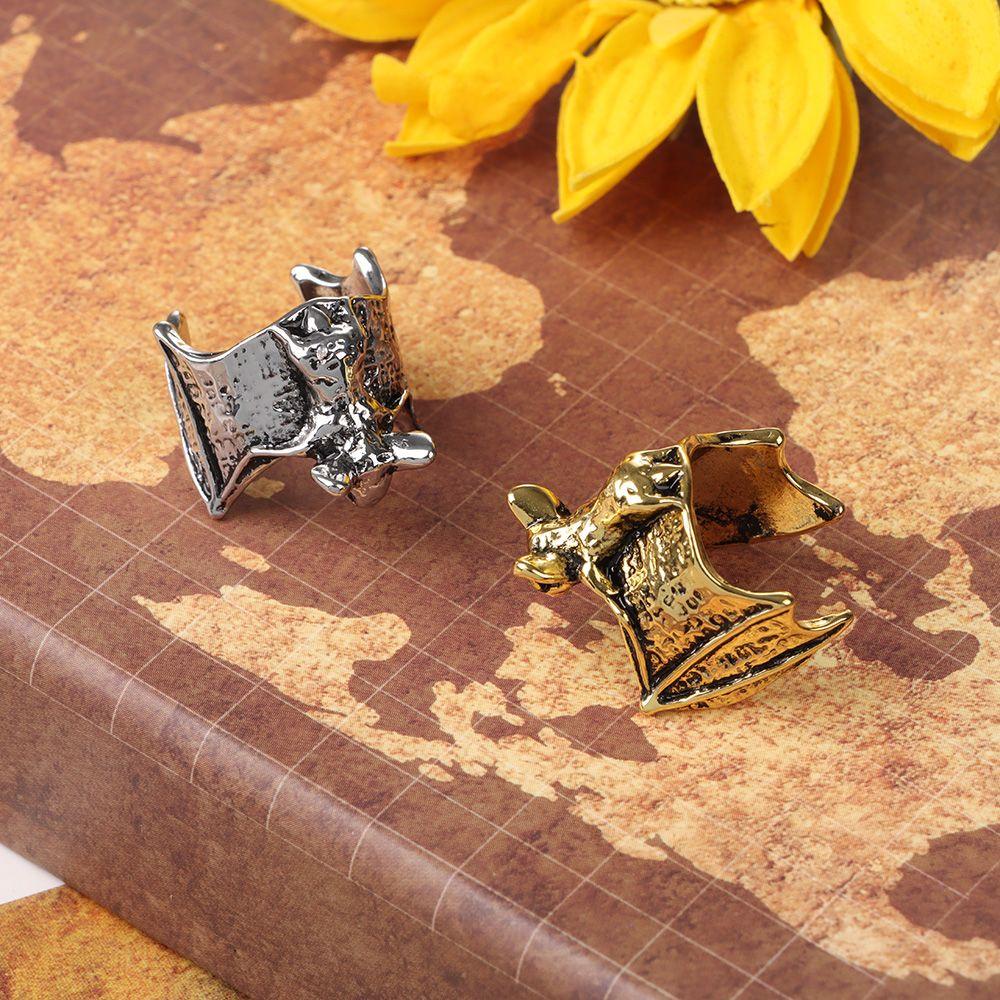 SUMU Nhẫn Hình Dơi Thời Trang Cá Tính