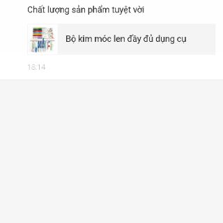 Bộ kim móc len đầy đủ dụng cụ