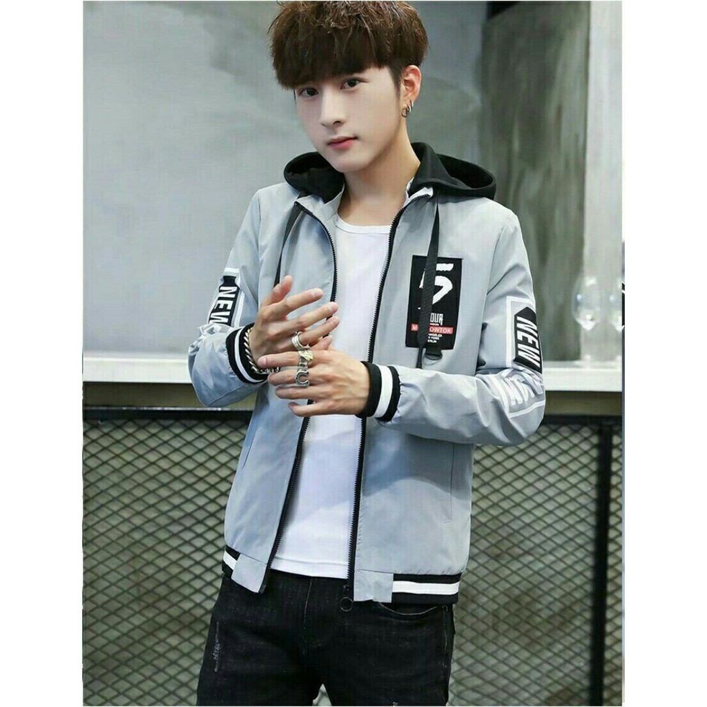 [Bom tấn] ÁO GIÓ KHOÁT NAM THỜI TRANG SỐ '5' CỰC ĐỈNH KHOÁT DÙ NAM ĐẸP 2 LỚP CHUẨN SHOP