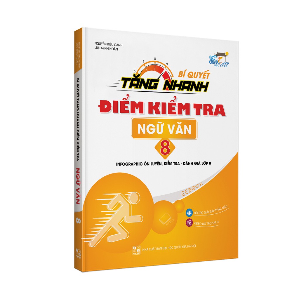 Sách Bí quyết tăng nhanh điểm kiểm tra Ngữ văn 8