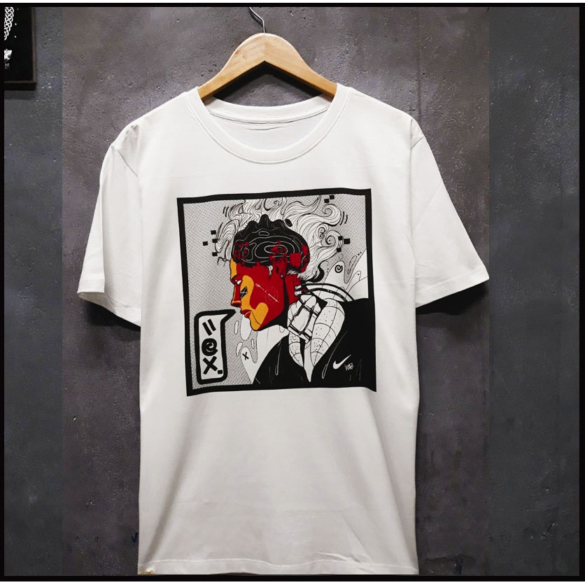 Áo Thun Unisex Vải Cotton Ngắn Tay Hình BOY ART - Kèm Ảnh Thật