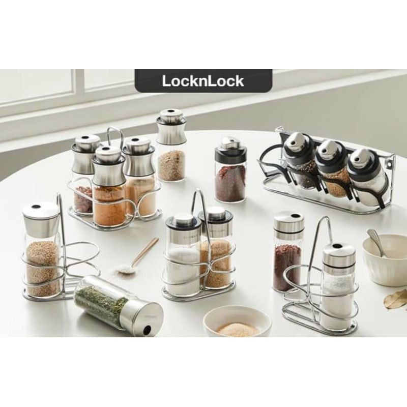 Bộ Lọ Đựng Gia Vị 4 món LOCK&LOCK