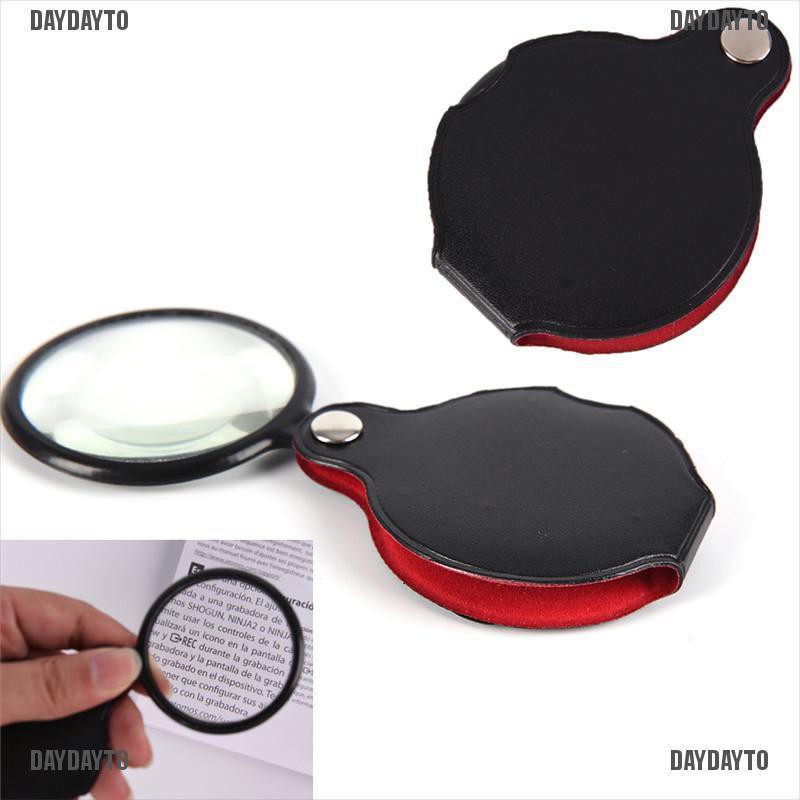 Kính Lúp Phóng Đại 10X Mini Bỏ Túi Tiện Dụng