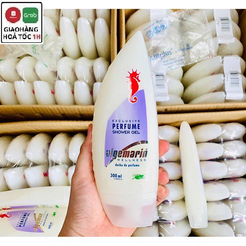 [TEM CHỐNG HÀNG GIẢ] Sữa tắm cá ngựa Đức - 300ML - hương nước hoa sang trọng, trắng da, mềm mịn thư giãn nhẹ nhàng