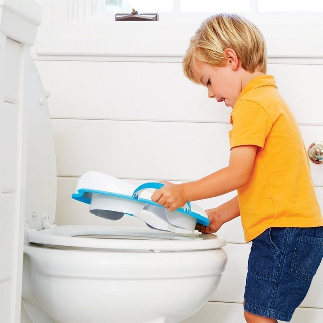 Bệ thu nhỏ bồn cầu Chicco cho bé - bệ ngồi toilet chicco trẻ nhỏ