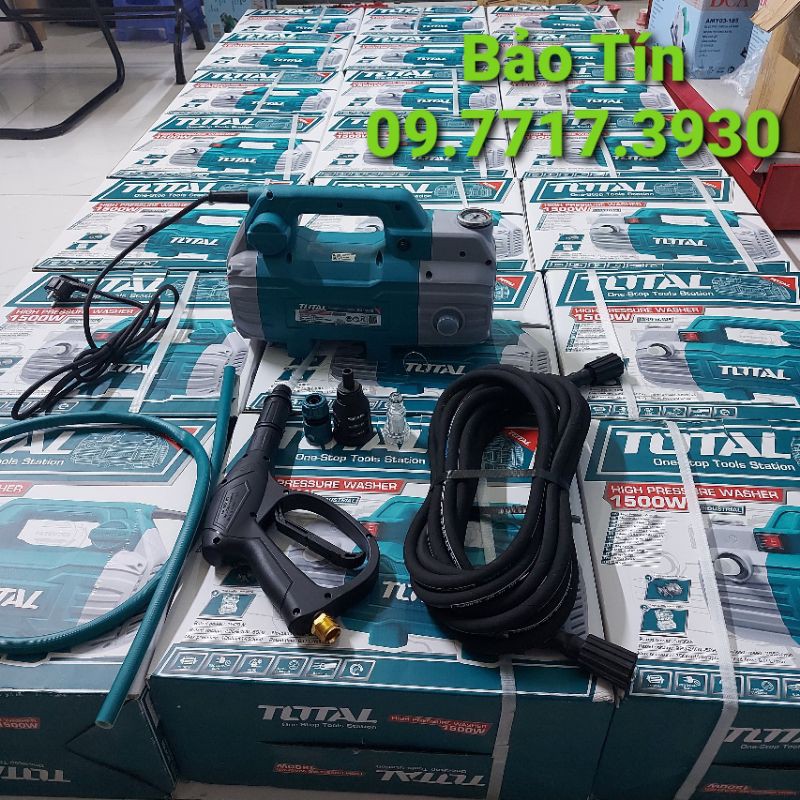 MÁY RỬA XE TOTAL 1500W TGT11236 [ CHÍNH HÃNG] MÁY XỊT RỬA XE [RẺ]