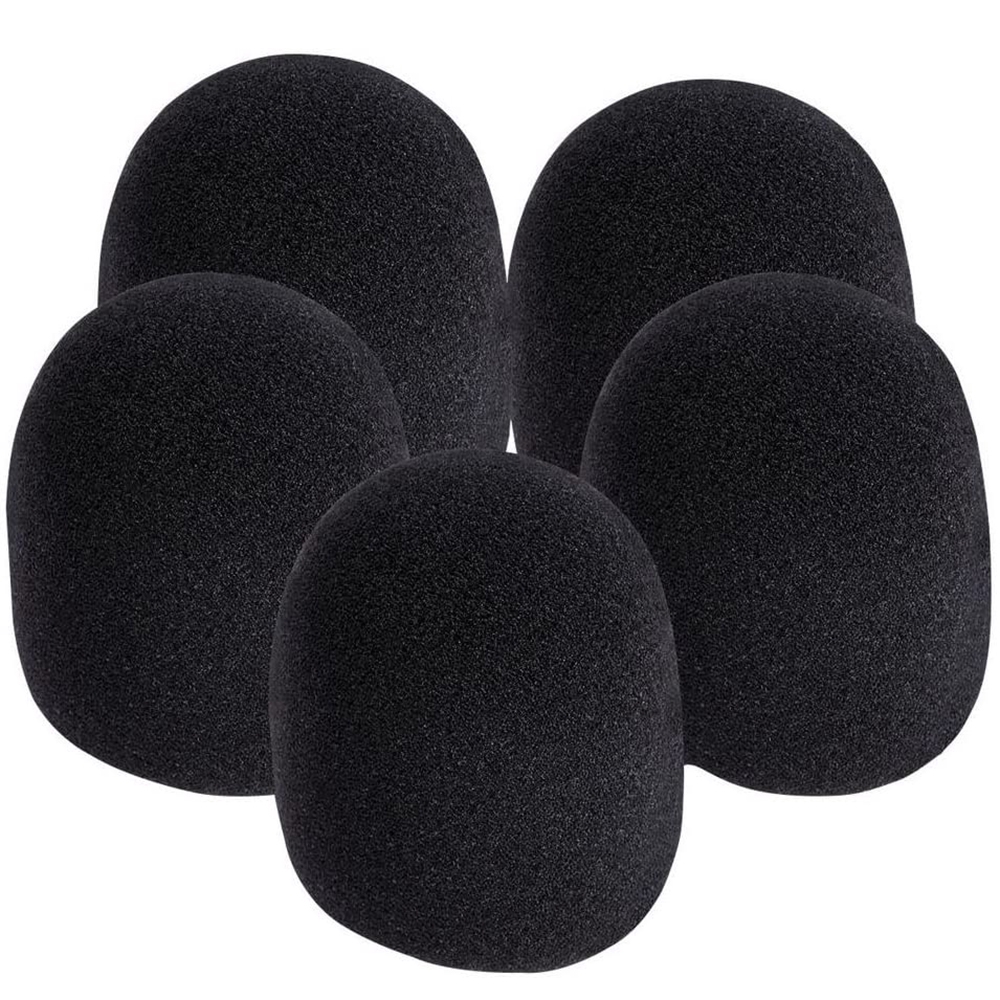 Bộ 5 Miếng Xốp Bọc Micro Chuyên Nghiệp Có Thể Vệ Sinh Được