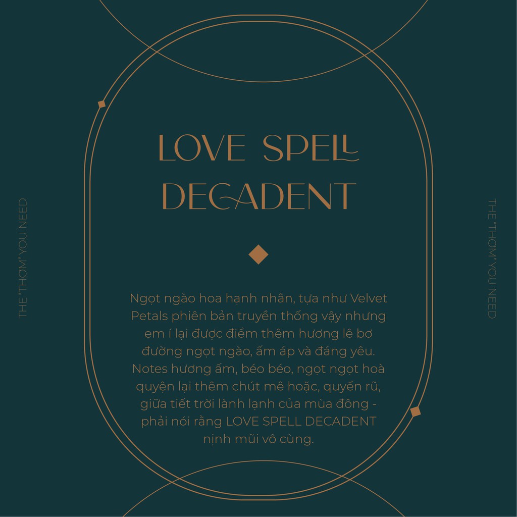 [DECADENT CO.] LOVE SPELL | PURE SEDUCTION | VELVET PETALS | BARE VANILLA | Xịt Dưỡng Toàn Thân Victoria's Secret