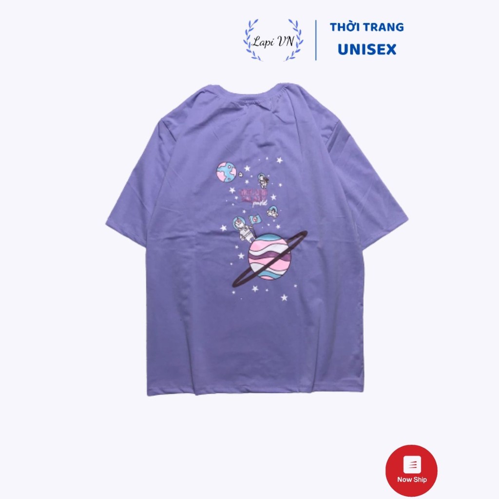 Áo Thun Unisex Lapi VN ATU002 Glaxy Unicorn Đáng Yêu